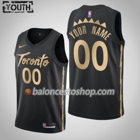 Camiseta Niños NBA Toronto Raptors Personalizadas 2019-20 Nike City Edition Swingman